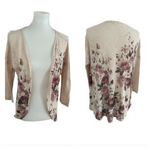 Rolla Coster floral open front cardigan